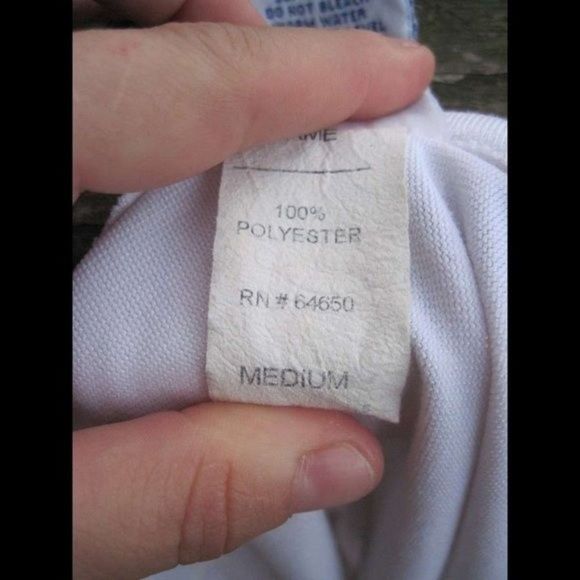 Varsity Spirit Fashions M Seabrook 08 White & Maroon Team Jersey Shirt Polyester - Picture 6 of 7